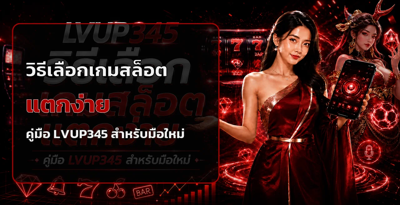 LVUP345 วิธีเลือกเกมสล็อตแตกง่ายสำหรับมือใหม่